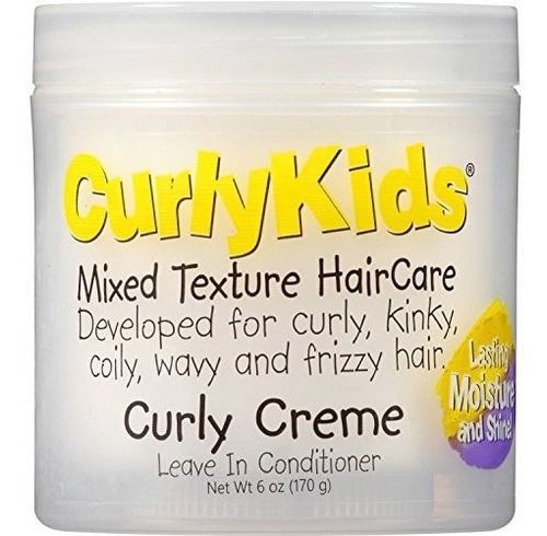 Curlykids Mixtos Para El Cabello Rizado Acondicionador Crema