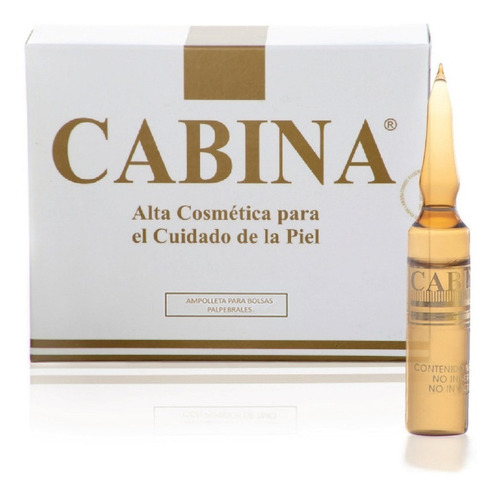 Ampolletas Para Bolsas Palpebrales (-) Cabina 10x4 Ml Tipo De Piel Toda