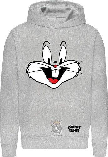 Poleron Bugs Bunny - Looney Tunes - Estampaking