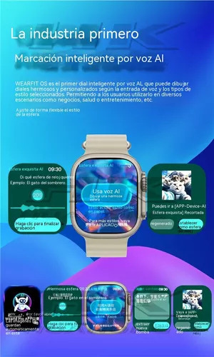 Reloj Inteligente Hk9 Ultra 2 S9 Navigation Call De 2 Gb