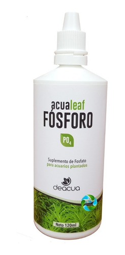 Acualeaf Fosforo 120ml Fosfatos Abono Agua Acuario Plantas