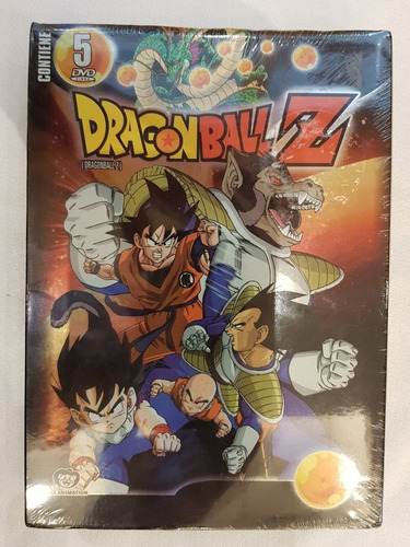 Dragon Ball Z Dvd 5 Discos Español Latino Nuevo Sellado