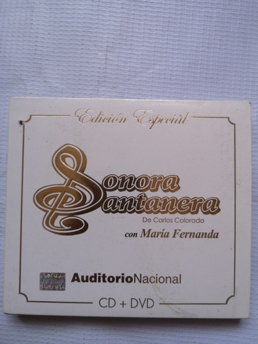 Sonora Santanera Auditorio Nacional Álbum Doble Discos Cds 