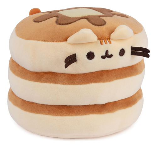 Gund Pusheen The Cat Pancake Squisheen Plush, Juguete Blando