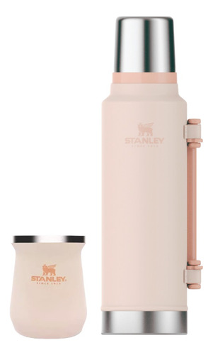 Set Mate 236ml + Termo 1,4lts Acero Inox. Stanley Original