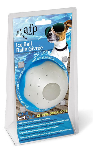 Todo Para Patas Chill Out Ice Ball, Dog Cooling Freezer Toys
