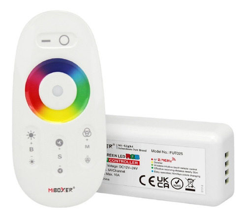 Controladora Led Rgb + Control Remoto Rf Miboxer 