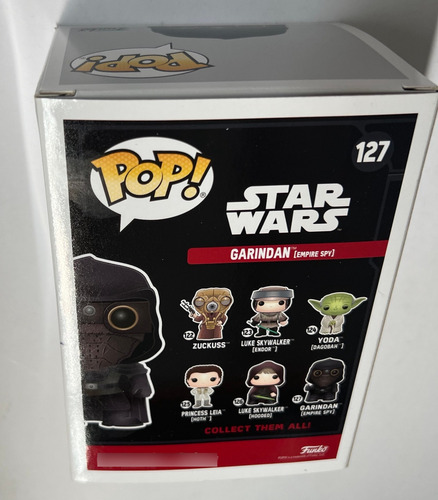 Funko Pop Garindan Empire Spy 127 Exclusivo Star Wars Galact
