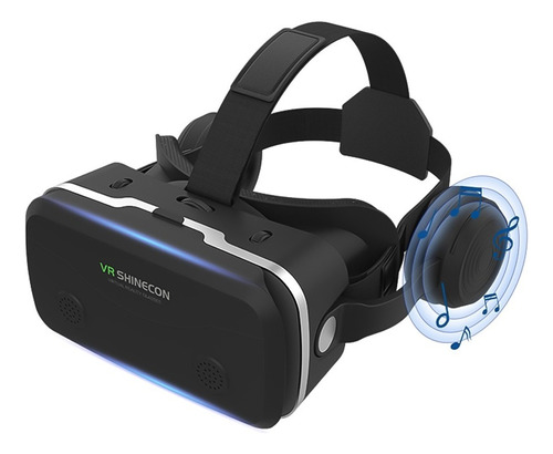 Lentes De Realidad Virtual Vr Shinecon Box 3d Con Audífonos 