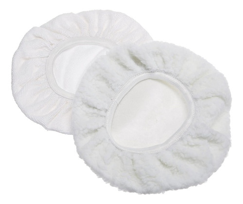 Set Paño Pad Boina Bonete Para Pulidora X 2 10 PuLG Einhell