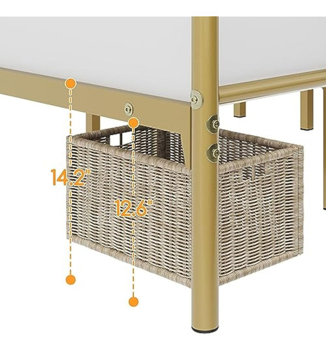 Bed Frame King Size Yaheetech Dorada