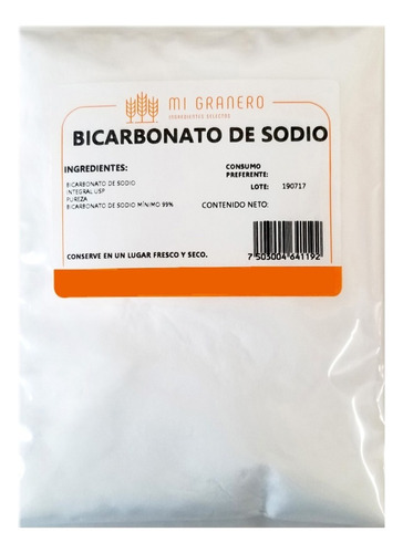 Bicarbonato De Sodio 25 Kilogramos