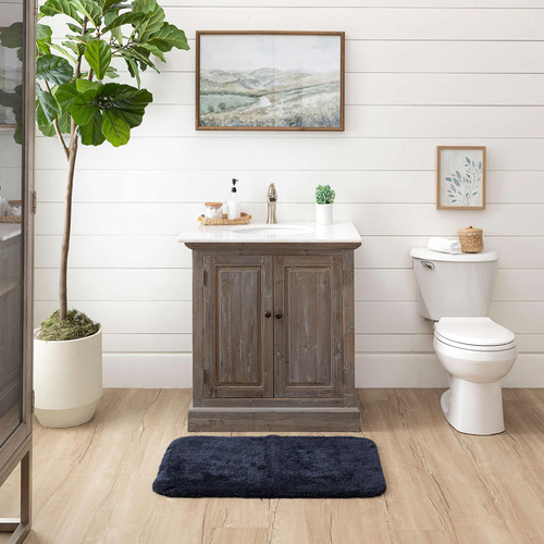 Bañera Mohawk Home Machable Kingston, Azul Oscuro, 1 5 X 2 D