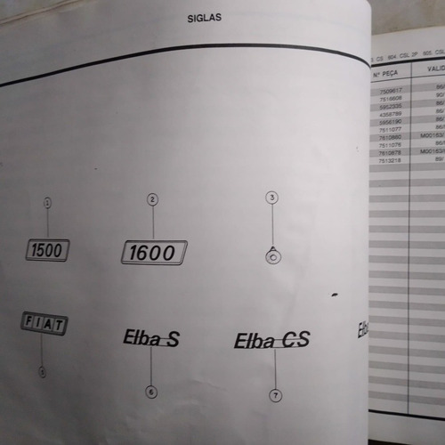 Catalogo Encuadernado De Fiat Elba, 1990.