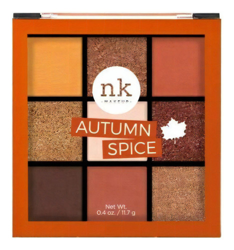 Paleta De Sombras Nicka K New York Autumn Spice