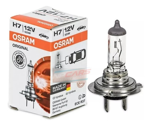 Lampara Osram H7 Para Auto 12v 55w Original Alemana - Npcars