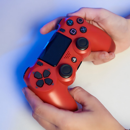 Control Inalámbrico Sony Playstation Dualshock 4 Magma Red