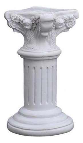 Resina De La Estatua De La Columna Griega 2x S Redondo Multi