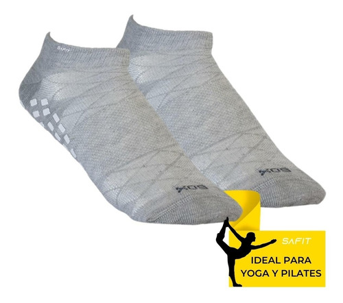 Media Sox ® Antideslizante Yoga Pilates Caña Corta Da106c