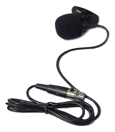 Microfono Krieg K-733 Pack Diadema Lavalier Body Color Negro