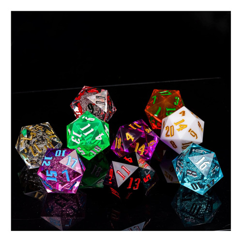 Poludie Giant D20 D&d Dice Poliedal Dice 55 Mm, 20 Lados,