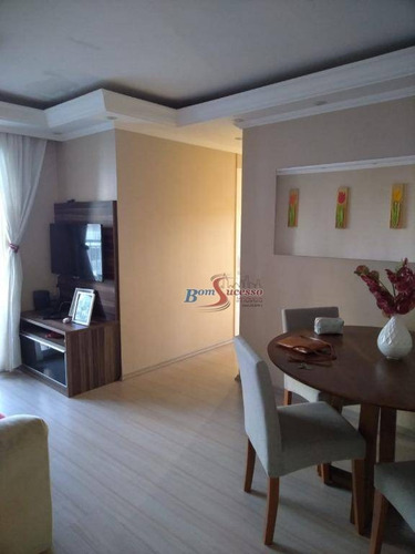 Imagem 2 de 25 de Apartamento Com 3 Dormitórios À Venda, 61 M² Por R$ 390.000,00 - Jardim Independência - São Paulo/sp - Ap0672