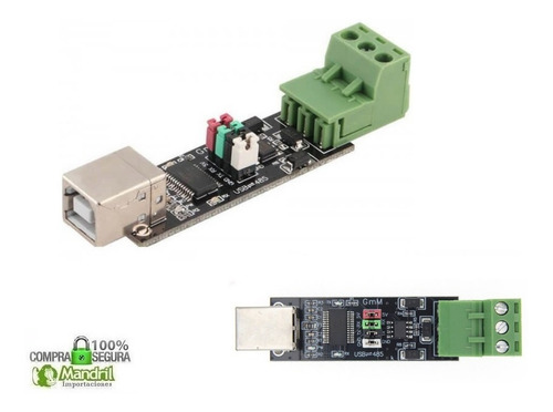 Adaptador Usb 485 Módulo Ft232 Chip Usb A Ttl / Rs485