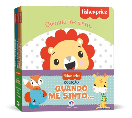 Livro Fisher-price - Kit Coleção Quando Me Sinto