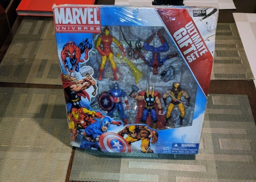 Marvel Universe Avengers N.u.e.v.o. D Colección +regalo (Usado)