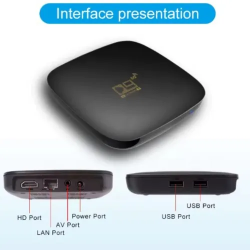 Tv Box Smart Android 13.1 Wifi Adaptador M Incluido 4k Hdmi