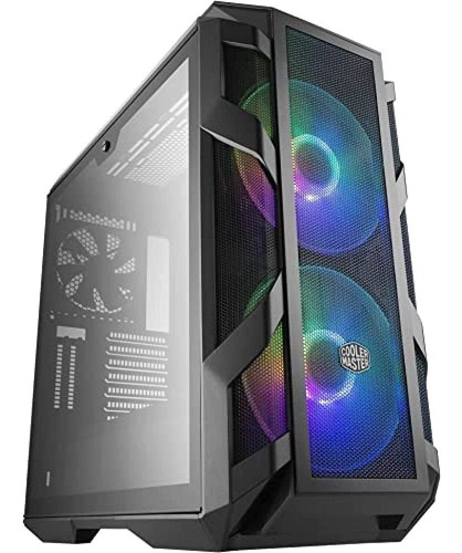 Gabinete Pc Gamer Cooler Master + 2 Coolers + Paneles Y Mas