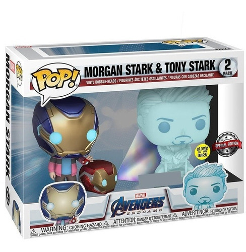 Funko Pop! Marvel Avengers - Morgan Stark & Tony Stark #02