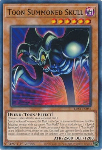 Cráneo Invocado Toon Común Yugioh