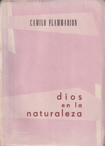 Dios De La Naturaleza G Flammarion 