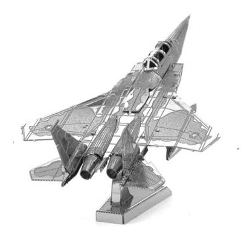 Avión A Escala Para Armar F-15 De Metal 3d Rompecabezas
