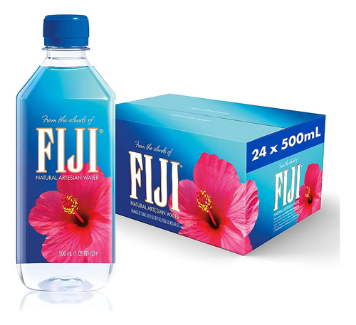 Pack De 24 Agua Fiji 500 Ml