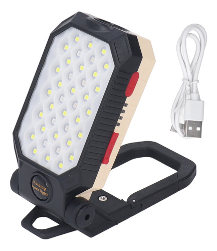 Luz De Trabajo Led Recargable Cob 1000 Lm Inalámbrica Mechan