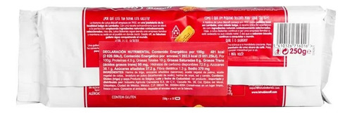Galleta Caramelizada Biscoff Lotus 250 G 10 Pzas