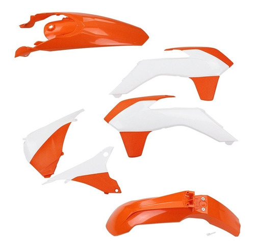 Kit Guardabarro Plasticos Cachas Ktm Exc 300 2016 Rtech