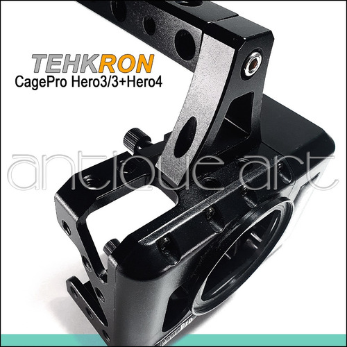 A64 Jaula Tehkron Gopro Hero3 3+ Hero4 Top Handle Canon Lpe6 (Usado)