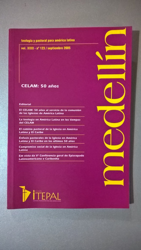 Revista Medellin 123 Celam: 50 Años