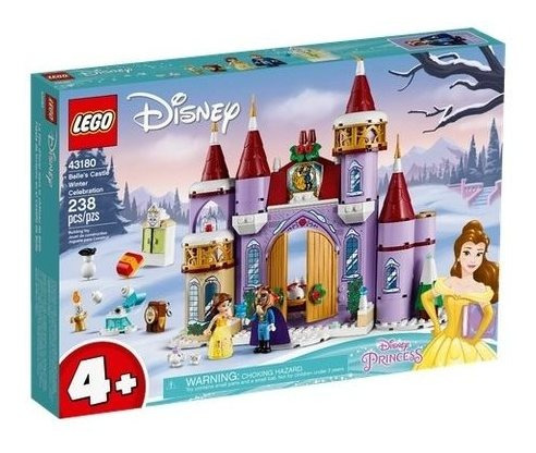 Imagem 1 de 3 de Lego Disney: Celebração De Inverno No Castelo Da Bela - 238 