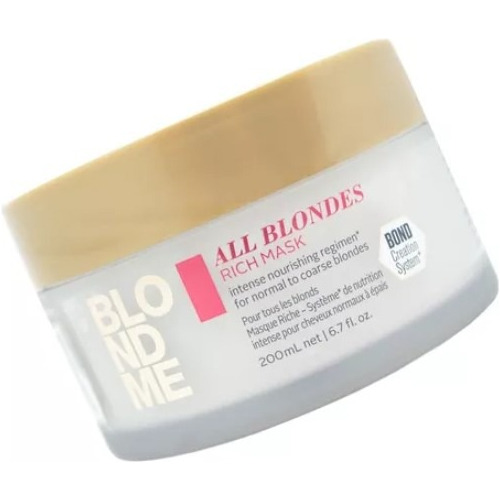 Schwarzkopf Blondme Rich Mask - mL a $550