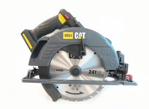 Imagen 3 de 10 de Sierra Circular Cat Brushless 18v/185mm Dx53b Inalambrica
