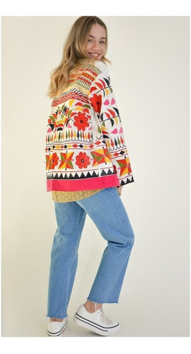 Saco Chaqueta Hippiechic Bordados 