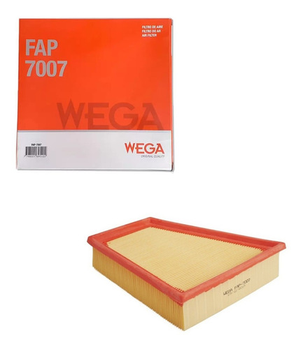 Filtro De Ar Motor Vw Gol 1.6 (g5/g6/g7) A Partir 2009 Wega