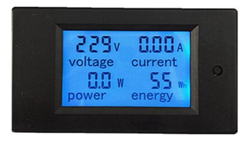 Wattimetro Voltimetro Amperimetro Ac 20a 80260v