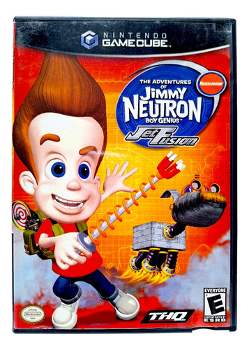 Jimmy Neutron Boy Genius Jet Fusion Nintendo Game Cube (Reacondicionado)