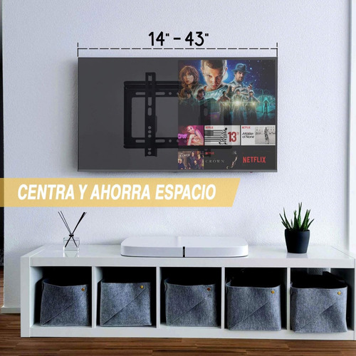 Soporte Para Pantallas Linkbit 14 A 43 Smart Tv Led Lcd Pdp