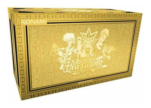 Yugioh Caja Dorada Legendary Decks 2 Reprint Ingles Yu Gi Oh